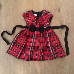 Bonnie Jean shimmer christmas dress